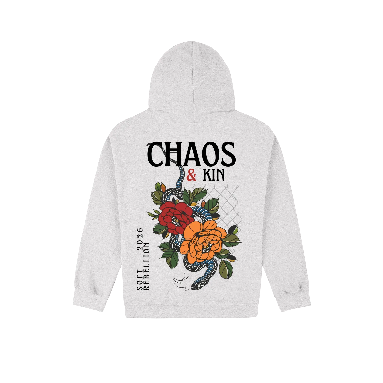 Ash Grey back flat lay