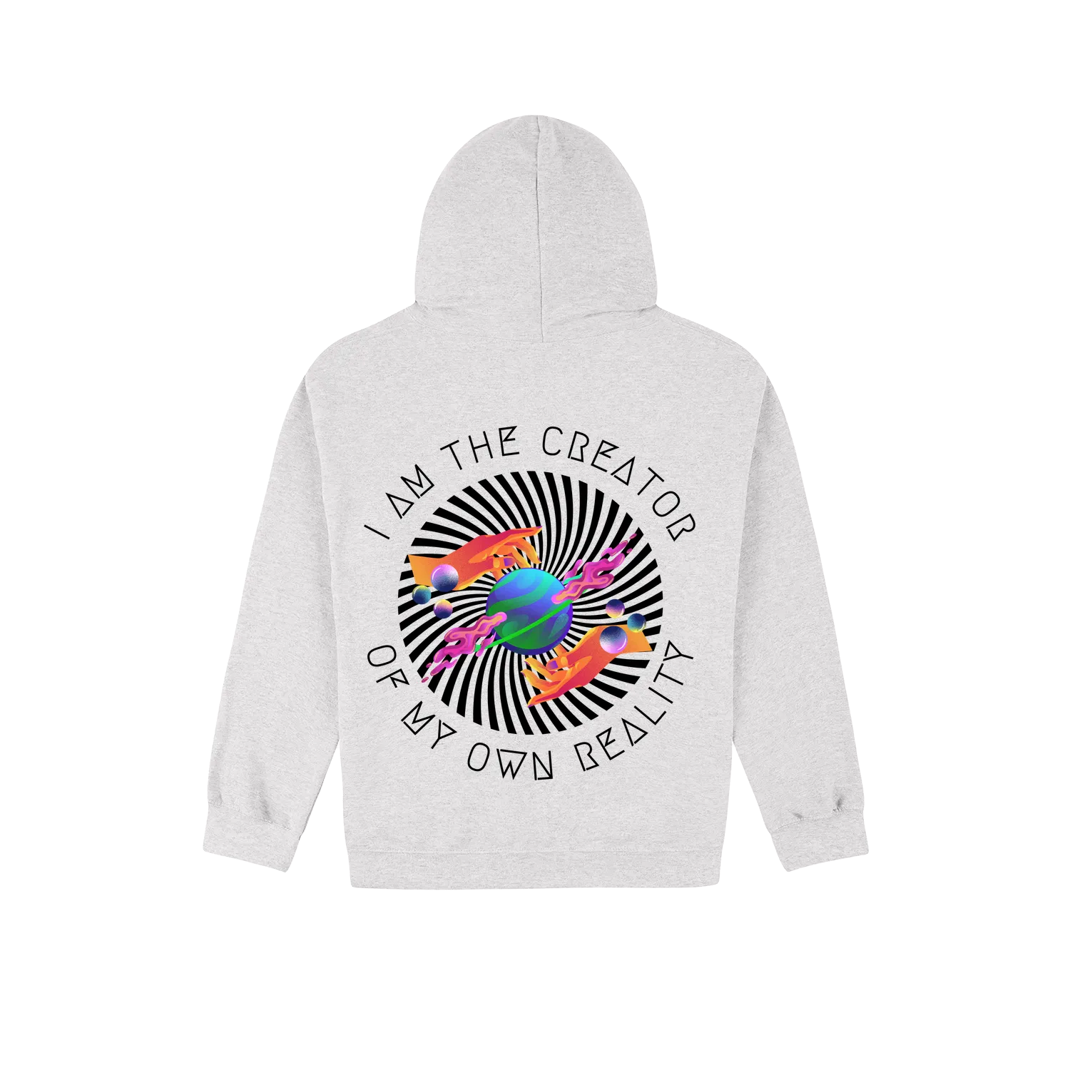 Ash Grey back flat lay
