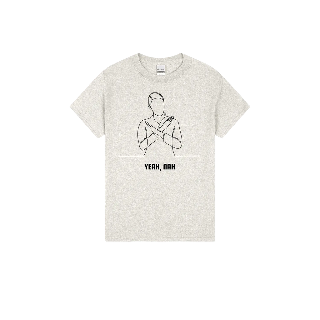 Ash front flat lay