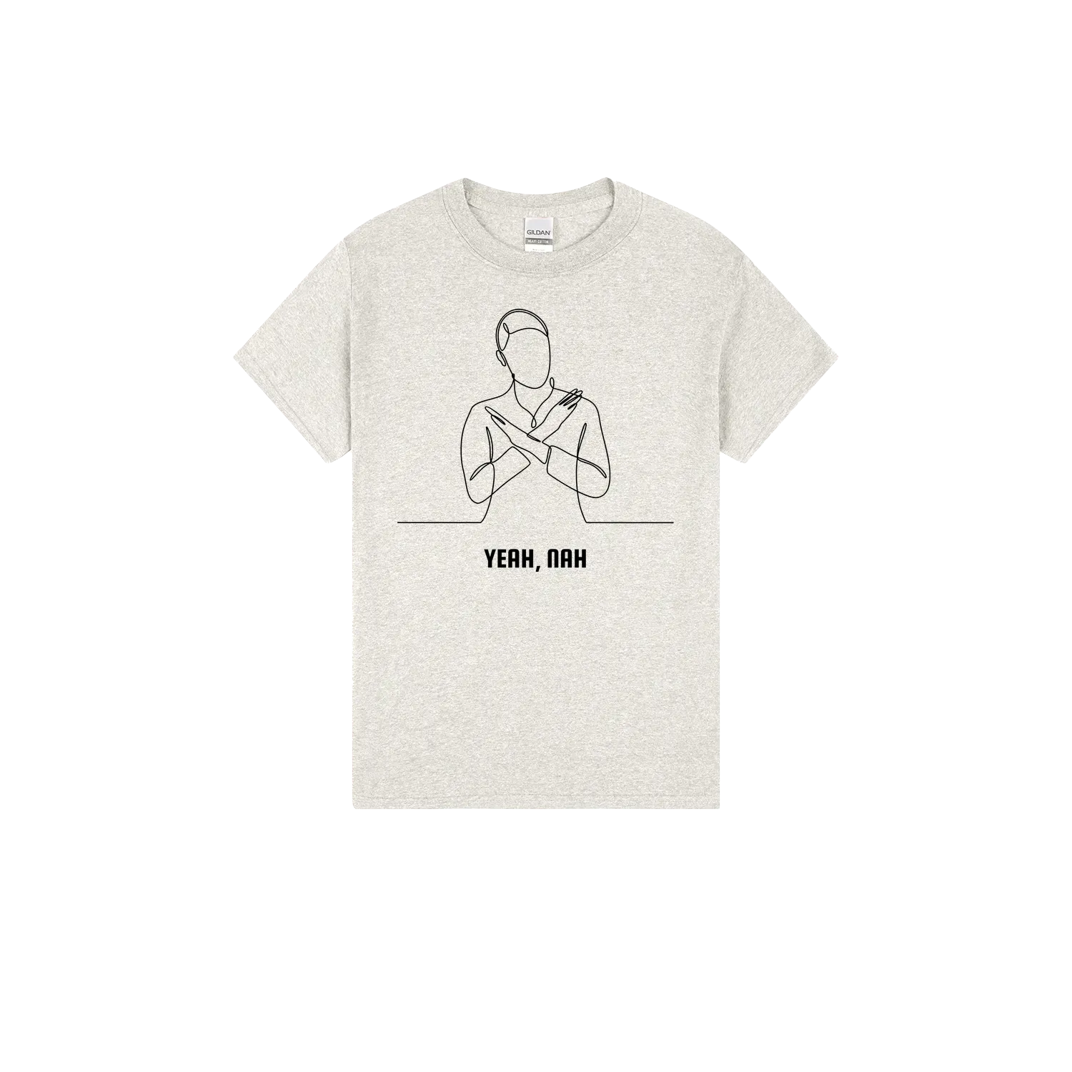 Ash front flat lay