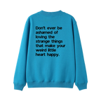 Azure back flat lay