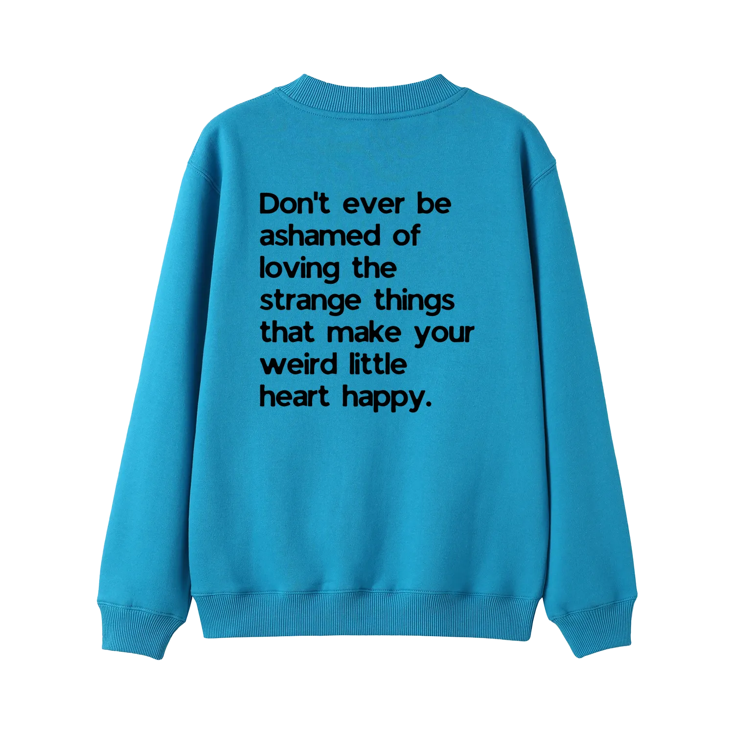 Azure back flat lay