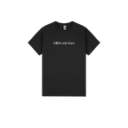 Black front flat lay