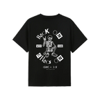 Black back flat lay