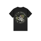 Black back flat lay