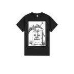 Black front flat lay