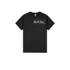 Black front flat lay