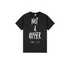 Black front flat lay