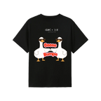 Black back flat lay