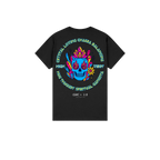 Black back flat lay
