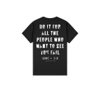 Black back flat lay