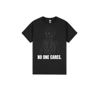 Black front flat lay