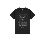 Black front flat lay