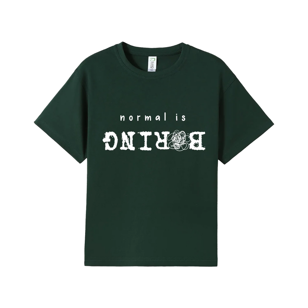 Bottle Green front flat lay