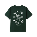 Bottle Green back flat lay