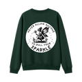 Bottle Green back flat lay
