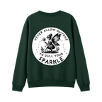 Bottle Green back flat lay