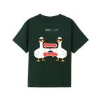 Bottle Green back flat lay
