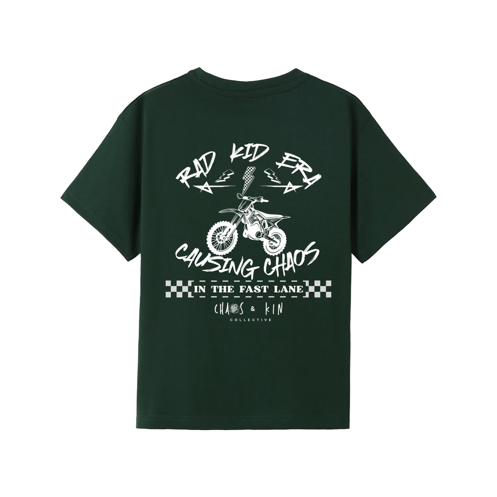 Bottle Green back flat lay