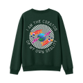 Bottle Green back flat lay