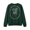 Bottle Green back flat lay