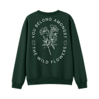 Bottle Green back flat lay