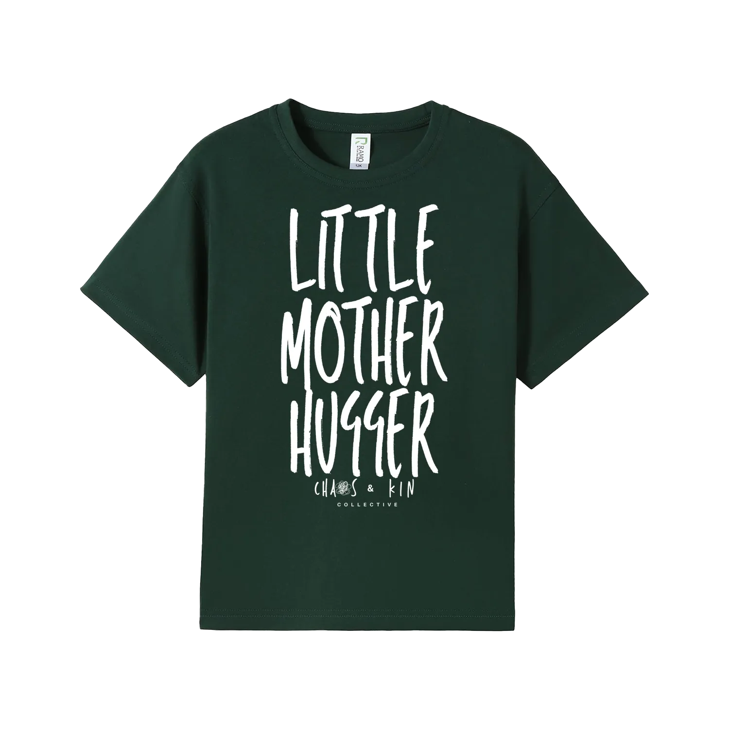 Bottle Green front flat lay