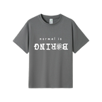 Charcoal front flat lay