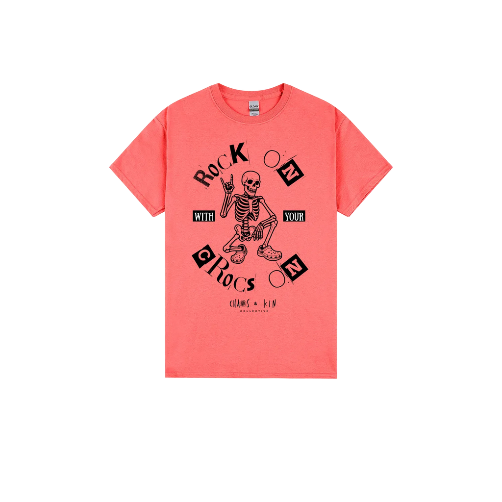 Coral Silk front flat lay
