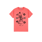 Coral Silk front flat lay