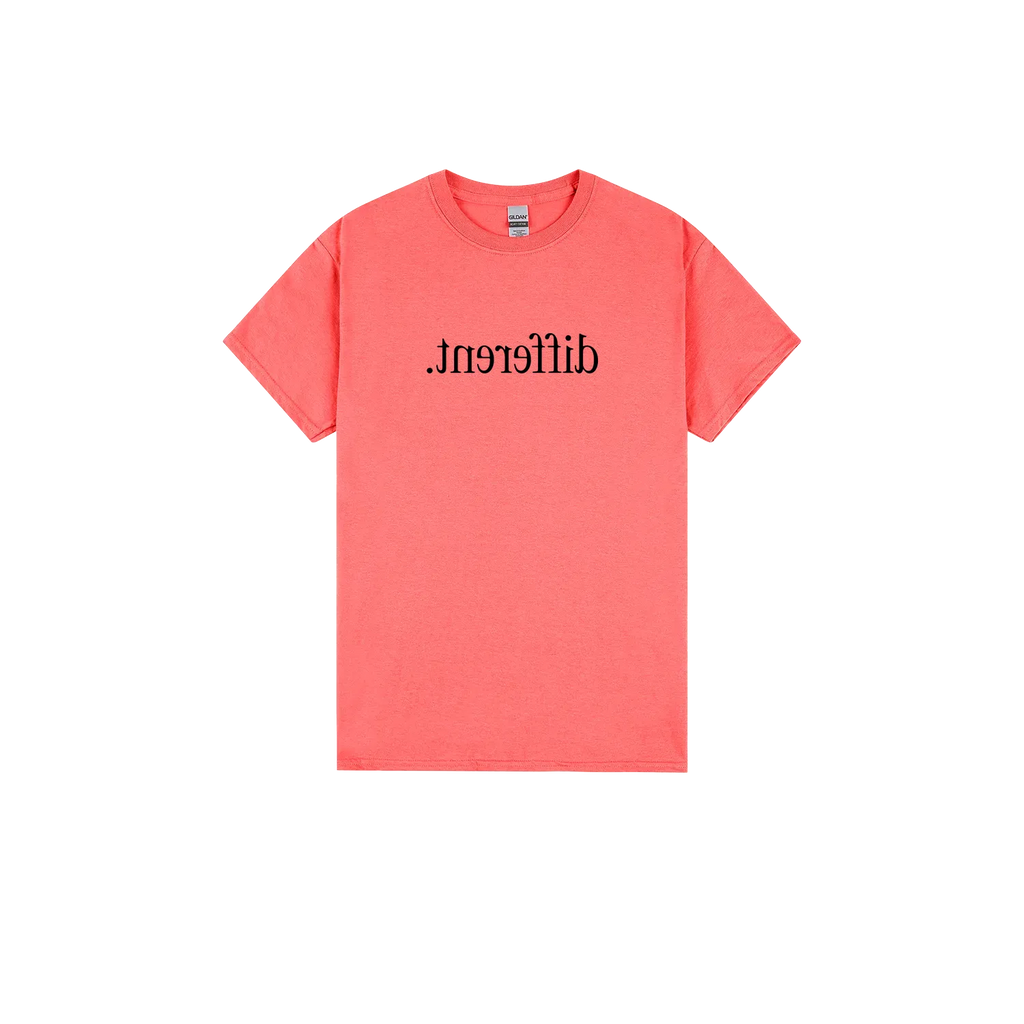 Coral Silk front flat lay