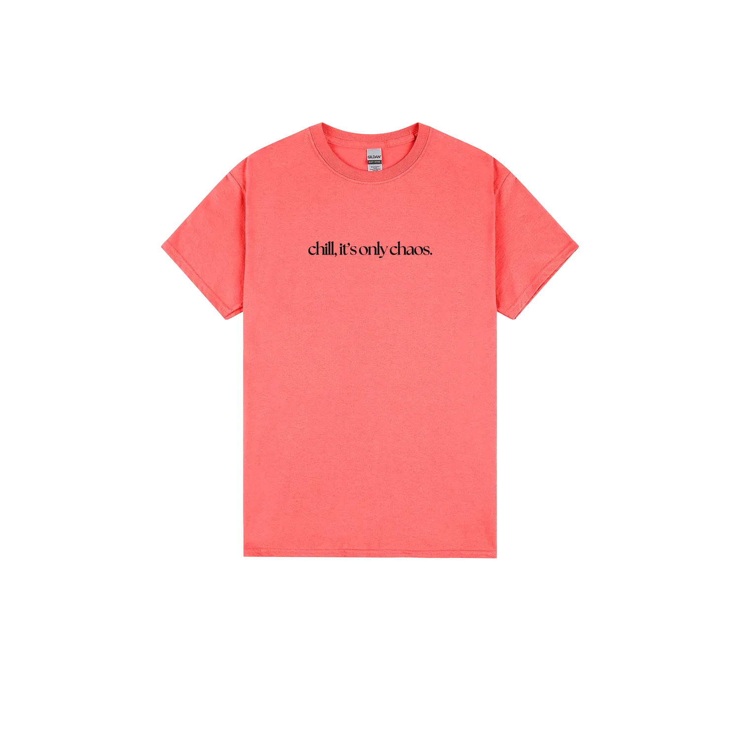 Coral Silk front flat lay