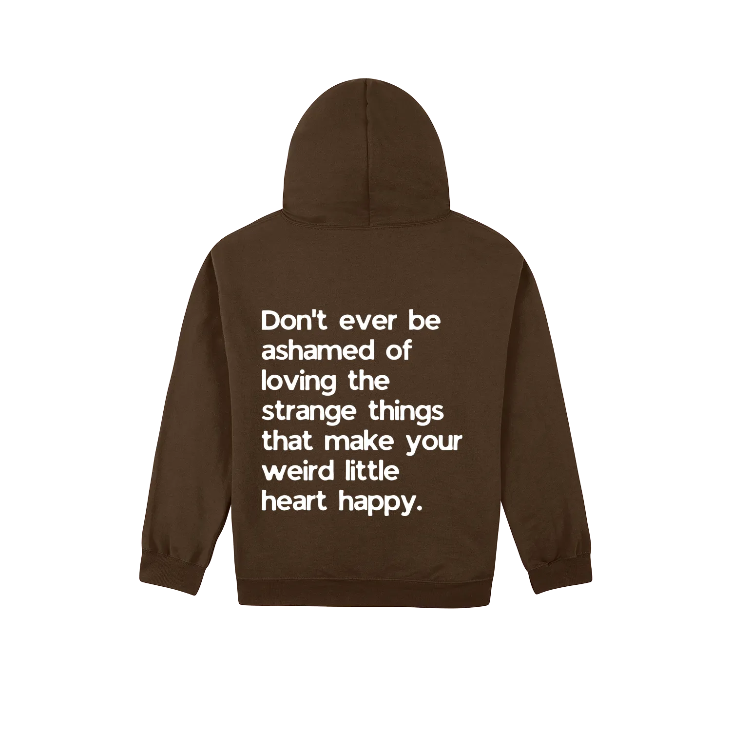 Dark Chocolate back flat lay
