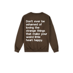 Dark Chocolate back flat lay