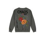 Dark Heather back flat lay