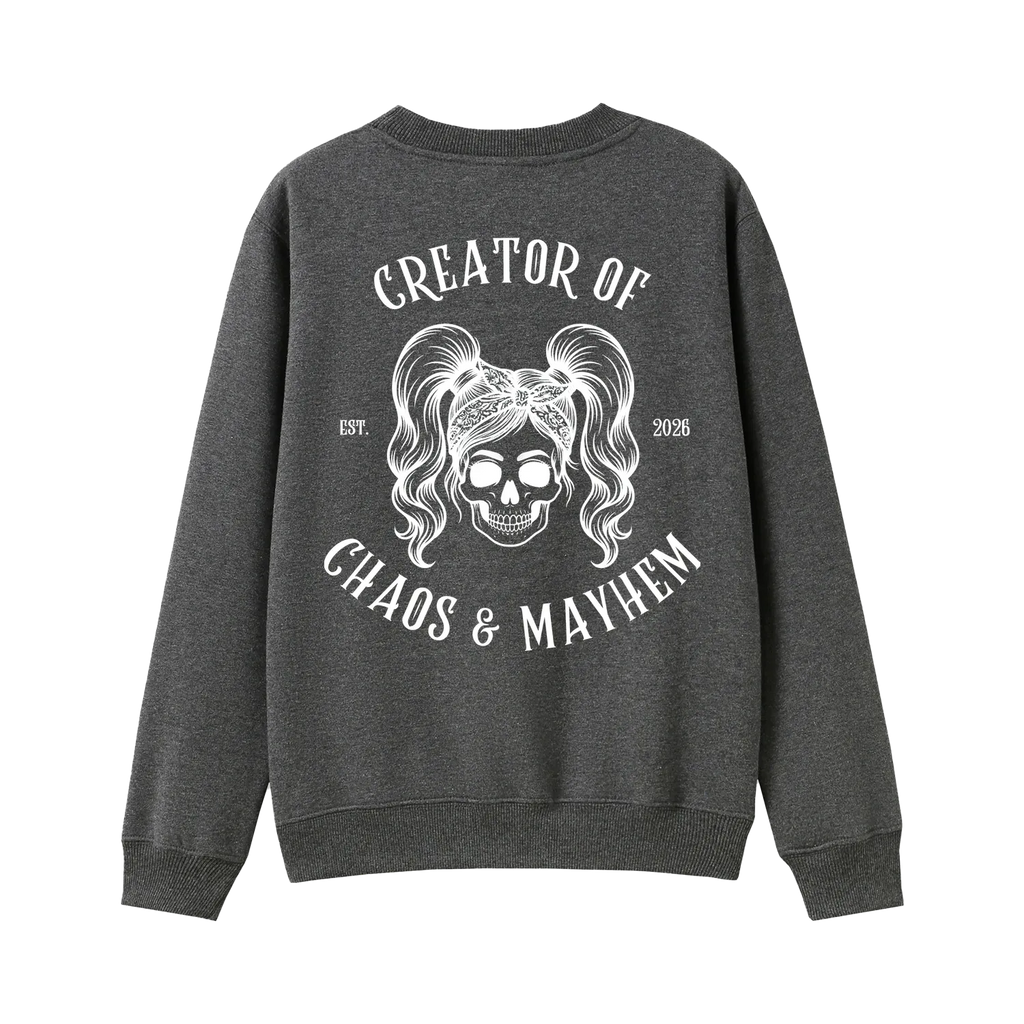Dark Marle back flat lay