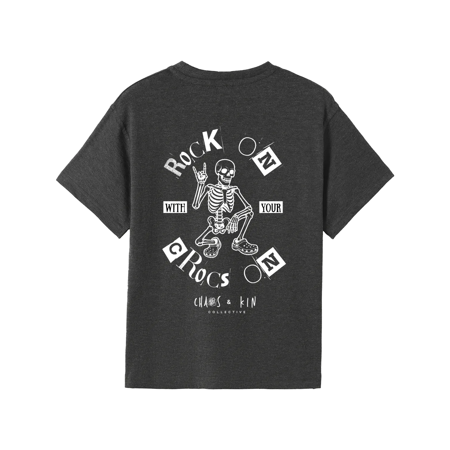 Dark Marle back flat lay
