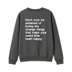 Dark Marle back flat lay