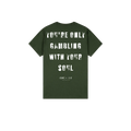 Forest Green back flat lay