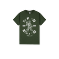 Forest Green front flat lay