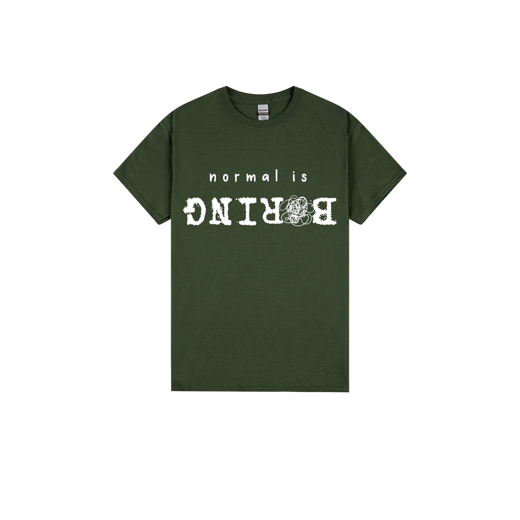 Forest Green front flat lay