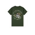 Forest Green back flat lay