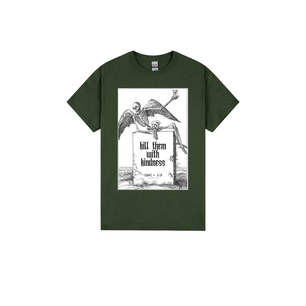 Forest Green front flat lay