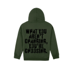 Forest Green back flat lay