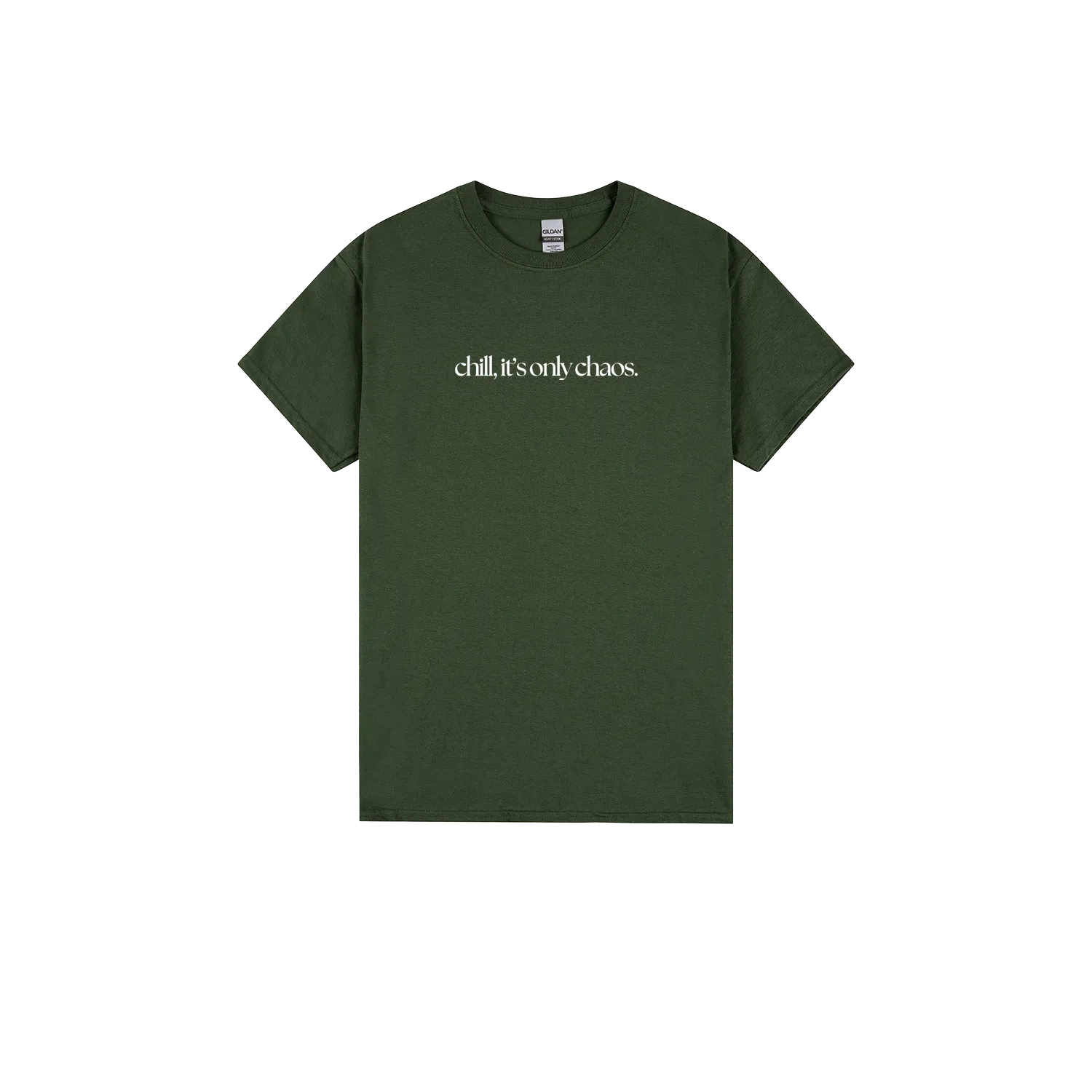 Forest Green front flat lay