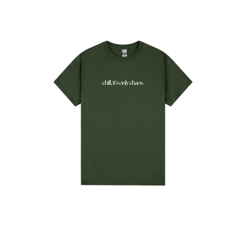 Forest Green front flat lay