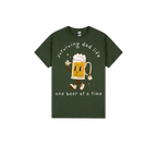 Forest Green front flat lay