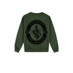 Forest Green back flat lay