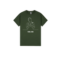 Forest Green front flat lay