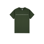 Forest Green front flat lay